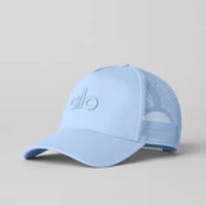 District Trucker Hat in Seashell Blue